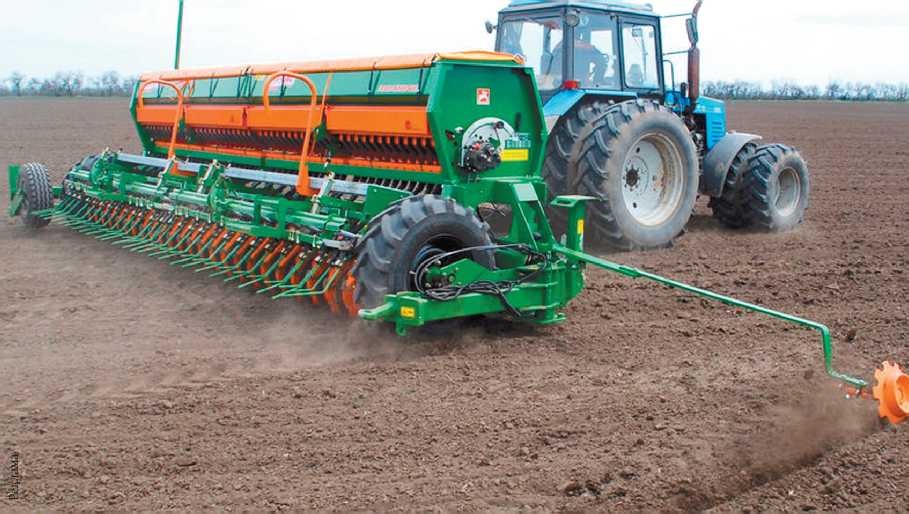 Сеялка Amazone D9 6000-TC может использоваться на тракторах типа МТЗ-82 Сеялка Amazone D9 6000-TC может использоваться на тракторах типа МТЗ-82